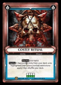 Costly Ritual (Claimed)