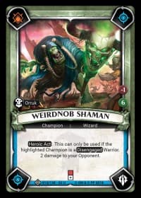 Weirdnob Shaman (Claimed)