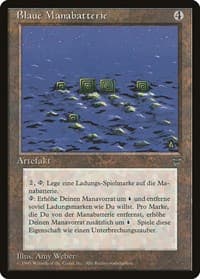 Blue Mana Battery (German) - "Blaue Manabatterie"