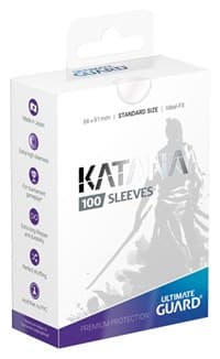 Katana 2018 Standard Size Sleeves - Clear (100-Pack)