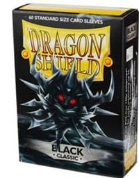 Dragon Shield Classic Standard Sleeves - Black (60-Pack)