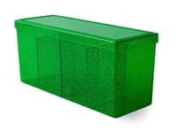 Dragon Shield Storage Box with 4 compartments - Emerald (Holds 100+)