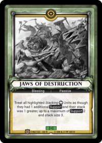 Jaws of Destruction (Unclaimed)