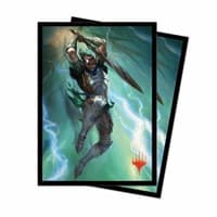 War of the Spark Gideon Blackblade (V1) Standard Deck Protector sleeves for Magic (100-Pack)