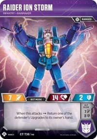 Raider Ion Storm - Infantry Rainmaker