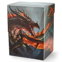 Dragon Shield Deck Shell - Black 'Amina' (Holds 75+)