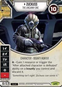 Zuckuss - The Uncanny One (Card Only)