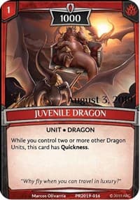 Juvenile Dragon (Stamped)