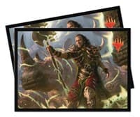 Commander 2019 Standard Deck Protectors V4 - Ghired, Conclave Exile (100-Pack)