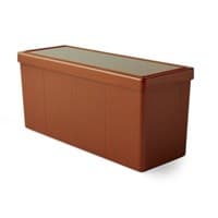 Dragon Shield Storage Box with 4 compartments - Copper (Holds 330+)