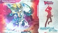 Cardfight!! Vanguard Preorder Playmat: Aerial Steed Liberation - Blazing Lion, Platina Ezel