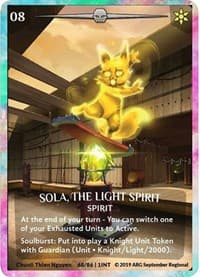 Sola, the Light Spirit (Rainbow Metal) (ARG September 2019 Regional)