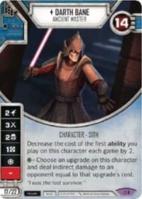 Darth Bane - Ancient Master (Card Only)