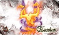 Eroda the Flickering Facade Playmat for Exodus TCG