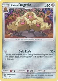 Alolan Dugtrio - 11/12