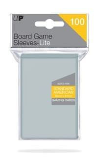 Lite Standard American Board Game Sleeves - 56mm X 87mm (100-Pack)