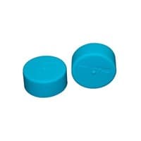 Playmat Tube Caps - Bright Blue (2-Pack)