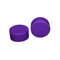 Playmat Tube Caps - Bright Purple (2-Pack)