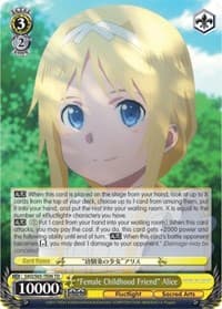 "Female Childhood Friend" Alice