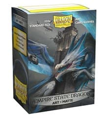 Dragon Shield Limited Edition Matte Art Sleeves - Empire State Dragon (100-Pack)