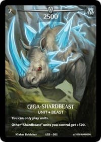 Giga-Shardbeast (Full Art)