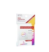 GameGenic Matte Board Game Sleeves - Mini European (50-Pack)
