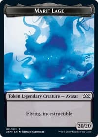 Marit Lage // Saproling Double-Sided Token