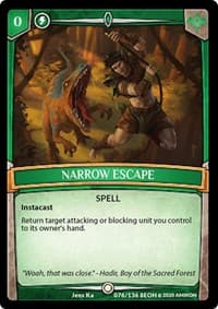 Narrow Escape