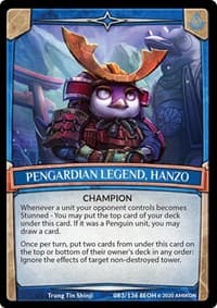 Pengardian Legend, Hanzo