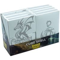 Dragon Shield Cube Shell - White (Holds 20)