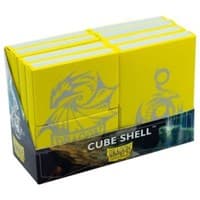 Dragon Shield Cube Shell - Yellow (Holds 20)