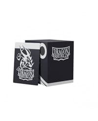 Dragon Shield Double Shell - Black/Black (Holds 100+)
