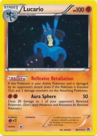 Lucario - 80/113 (Cosmos Holo)