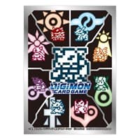 Digimon Card Game Official Sleeves - Digimon Pixel Art (Tamer Evolution Box) (50-Pack)
