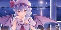 Bushiroad Rubber Mat (Horizontal) Touhou LostWord - Late Night Tea