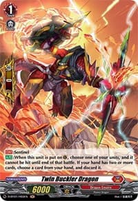 Twin Buckler Dragon (Holo)