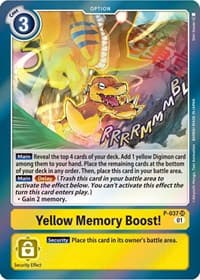 Yellow Memory Boost!