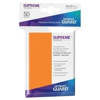 Gloss Sleeve - Supreme UX Sleeves Orange (50-Pack)
