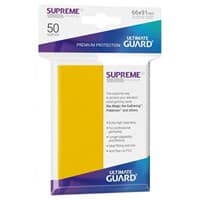 Gloss Sleeve - Supreme UX Sleeves Yellow (50-Pack)