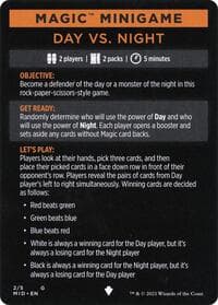 Magic Minigame: Day Vs. Night