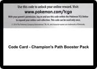 Code Card - Champion's Path Booster Pack