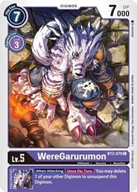 WereGarurumon - BT2-078 (Official Tournament Pack Vol.3)