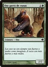 Runeclaw Bear (Spanish) - "Oso garra de runas"