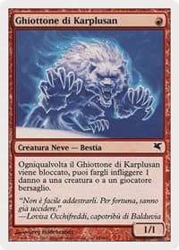 Karplusan Wolverine (Italian) - "Ghiottone di Karplusan"