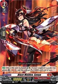 Blaze Maiden, Sonya