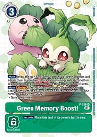 Green Memory Boost! - P-038 (Next Adventure Box Promotion Pack)