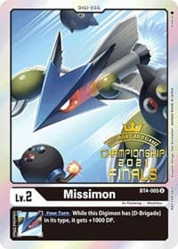 Missimon (2021 Championship Finals Event Pack Alt-Art Gold Stamp Set)