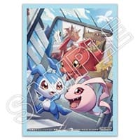 Digimon Card Game Official Sleeves - Tamer's Evolution Box 2 Digi-Eggs (5-Pack)