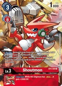 Shoutmon (Tamer's Evolution Box 2)