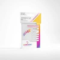 GameGenic Prime Sleeves - Japanese Size - White (60-Pack)
